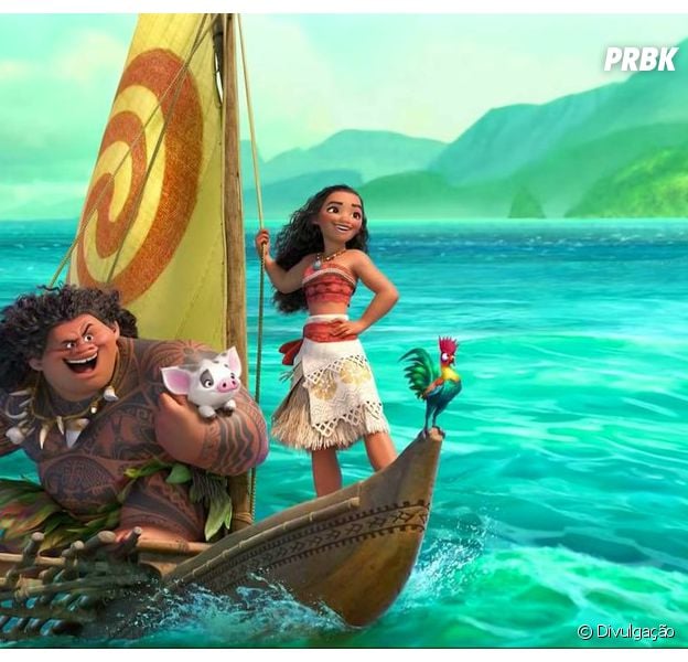 A princesa vai enfrentar muitas criaturas marinhas e descobrir antigas histórias do submundo em "Moana"