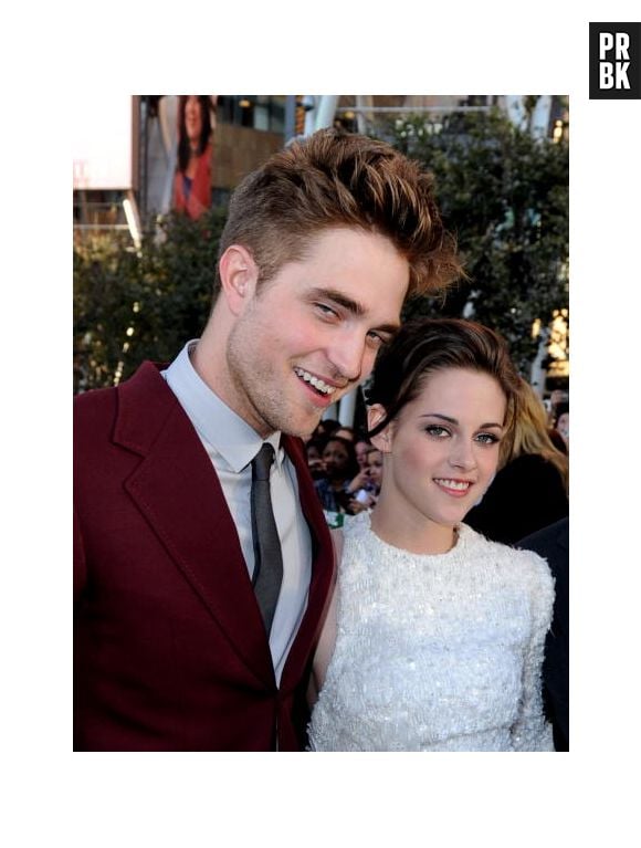 Kristen Stewart e Robert Pattinson no lançamendo do filme "Eclipse" da saga "Crepúsculo"