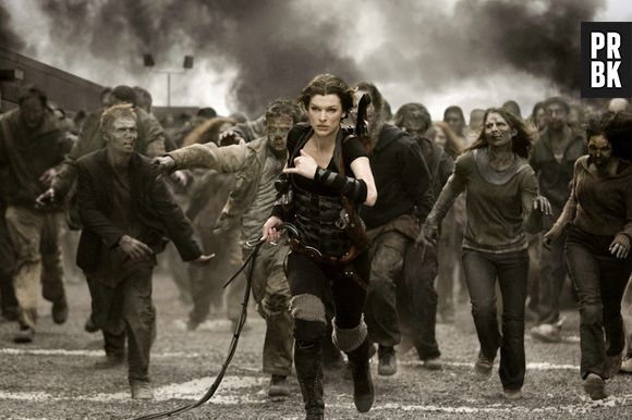 Mila Jovovich em cena de "Resident Evil 4 - Recomeço"