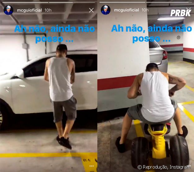 MC Gui faz piada sobre sua "prisão" em vídeo no Instachat, do Instagram!