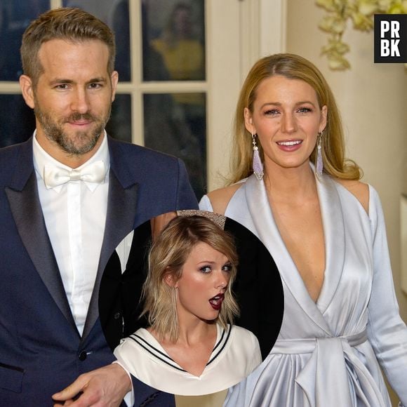 Taylor Swift é amiga pessoal de Ryan Reynolds e Blake Lively