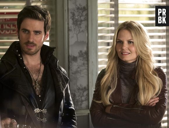 Em "Once Upon a Time", Emma (Jennifer Morrison) e Hook (Colin O'Donoghue) tiveram momentos incríveis!