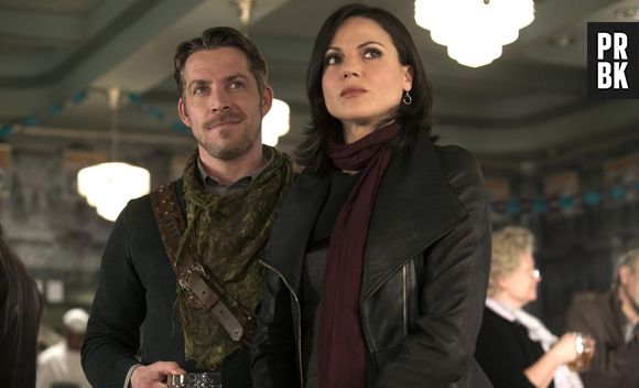 Em "Once Upon a Time", Regina (Lana Parrilla) e Robin (Sean Maguire) encontraram uma pedra no seu caminho!