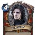  Jon Snow: Choro de Batalha - sumona um minion Ghost 2/2 