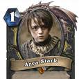  Arya Stark: Invis&iacute;vel. Quando um minion aliado morre, ganha +1 de ataque 