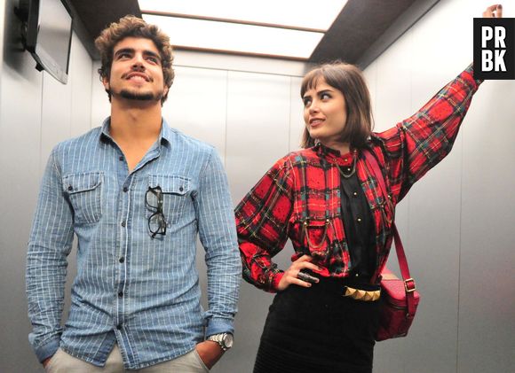 Michel (Caio Castro) e Patrícia (Maria Casadevall) não vão resistir um ao outro em "Amor à Vida"!