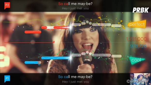 O trailer do aplicativo "SingStar Ultimater Party" vem com a divertida música "Call Me Maybe" da Carly Rae Japsen