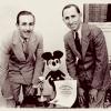 Walt Disney, criador do Mickey, e seu irmão Roy