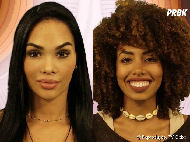 Do "BBB 17": Mayara diz que Gabriela Flor tem que alisar o cabelo