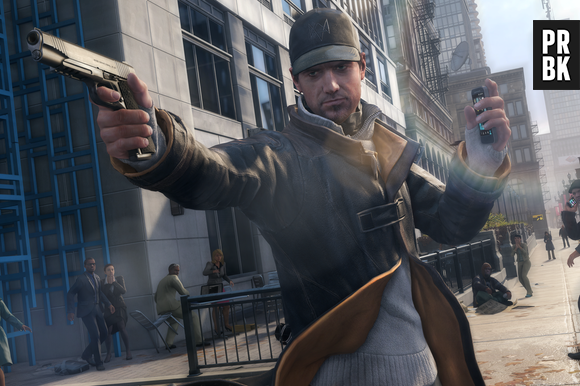 Aiden nunca larga o telefone em "Watch Dogs"