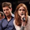 Marina Ruy Barbosa e Klebber Toledo estavam juntos na coletiva da novela "Império"