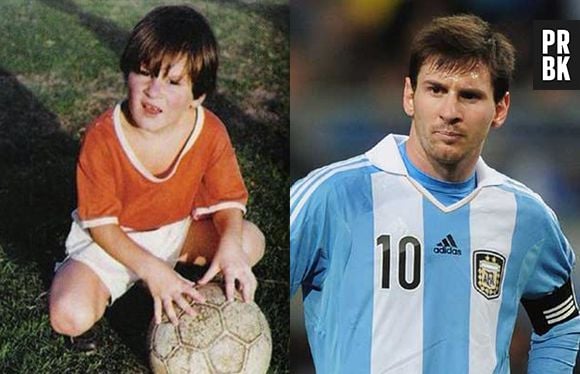 Messi gosta de futebol desde que era criança!