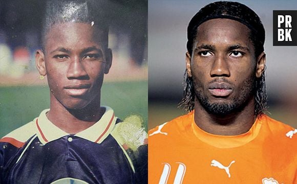 Drogba quando era criança