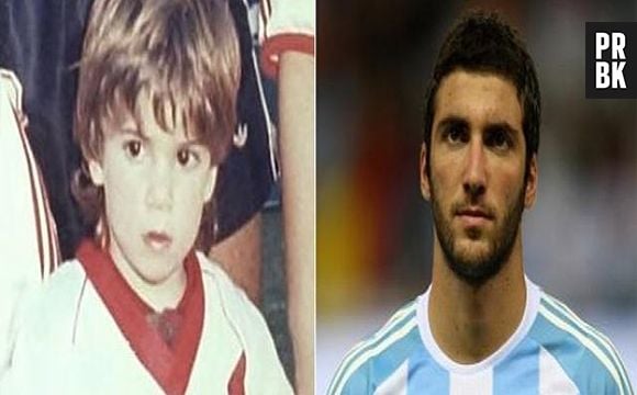 O hermano Higuaín quando era criança