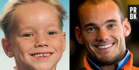 Sneijder sempre foi careca!