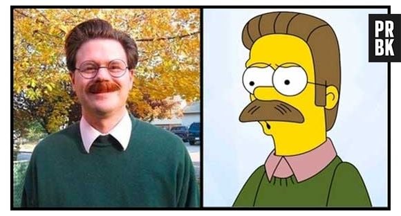 Ned Flanders, Os Simpsons