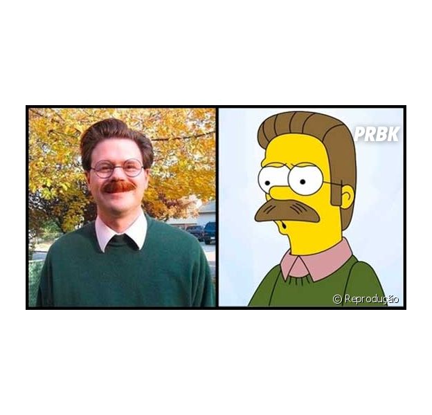 Ned Flanders, Os Simpsons