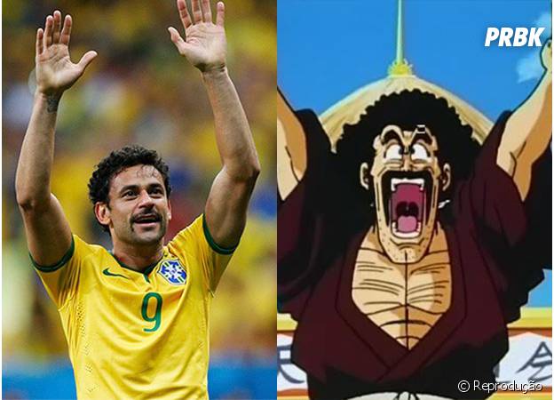 Fred é a cara do Mr. Satan, de Dragon Ball Z!