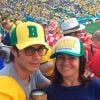 Gael Garcia assistiu ao jogo entre Brasil e Colômbia