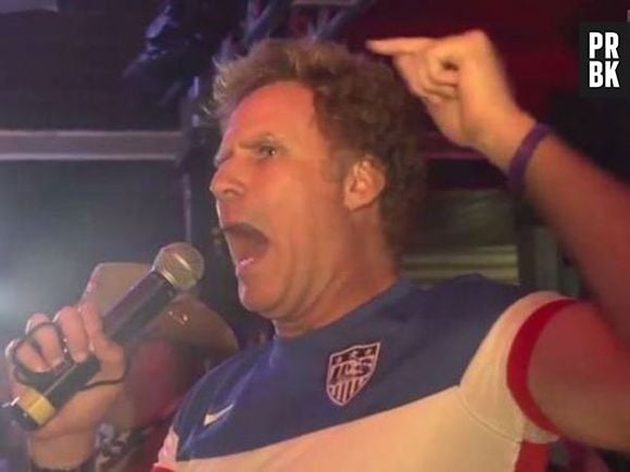 Para torcer para os Estados Unidos, Will Farrell vibrou na Copa do Mundo