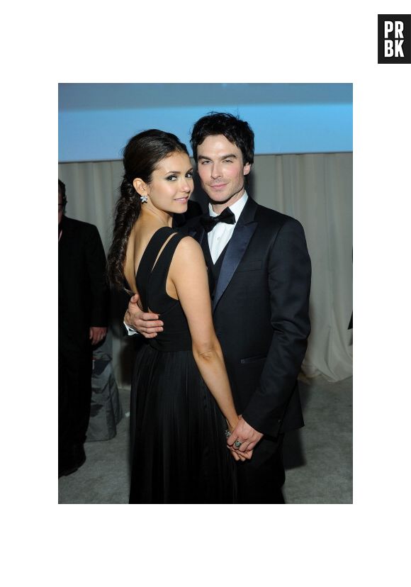 Ian Somerhalder e Nina Dobrev formavam casal na ficção e na vida real