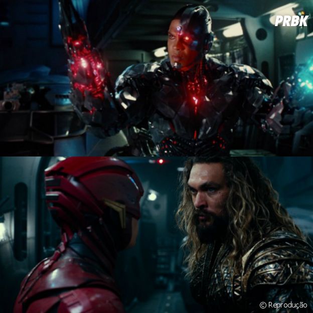 Em "Liga da Justiça": Flash (Ezra Miller), Aquaman (Jason Mamoa) e Cyborg (Ray Fisher) também se destacam!