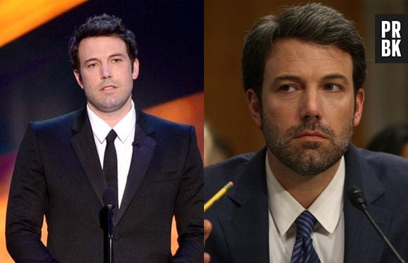 Ben Affleck antes e depois da barba