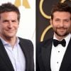 Bradley Cooper com e sem barba