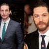 Tom Hardy com e sem barba