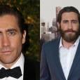 Jake Gyllenhaal com e sem barba
