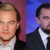 Leonardo DiCaprio com e sem barba