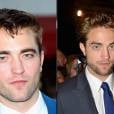 Robert Pattinson com e sem barba