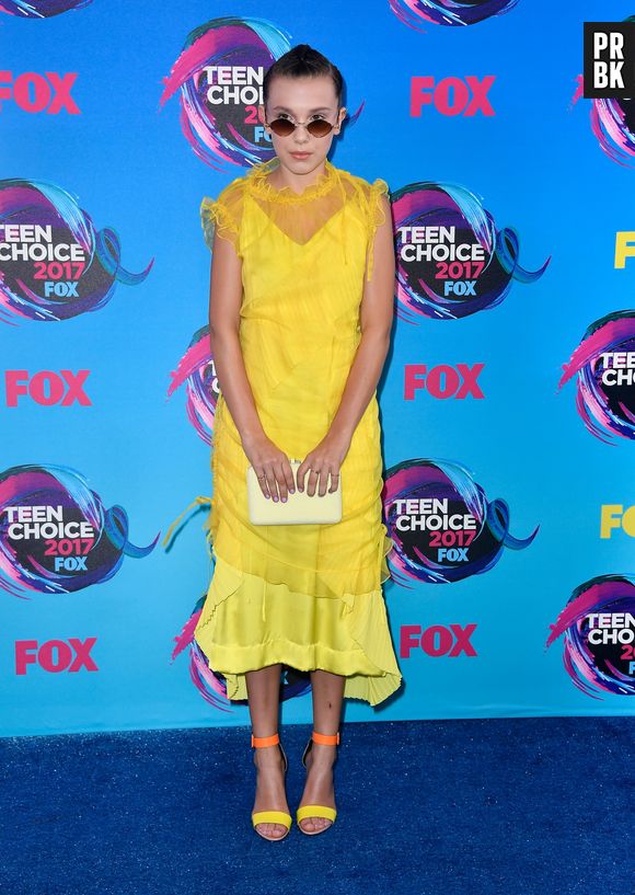 De "Stranger Things", Millie Bobby Brown está sempre chamando atenção