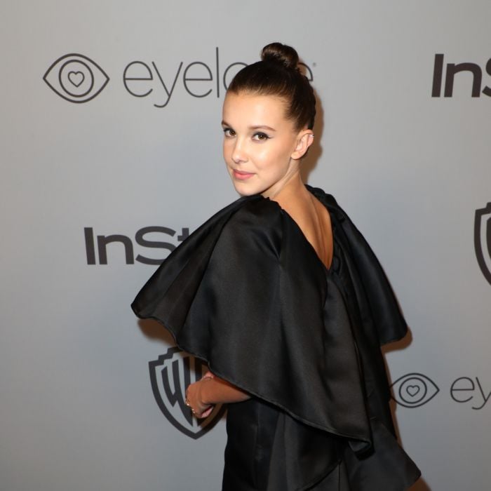 Millie Bobby Brown, de &quot;Stranger Things&quot;, mostra look em evento