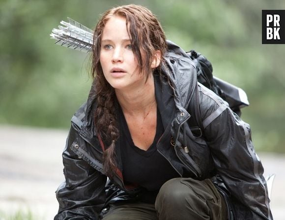 Jennifer Lawrence é a protagonista da saga "Jogos Vorazes"