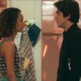 O primeiro beijo de Alex (Daniel Rangel) e Maria Alice (Alice Milagres) irá ao ar nesta segunda-feira (26) em "Malhação - Vidas Brasileiras"