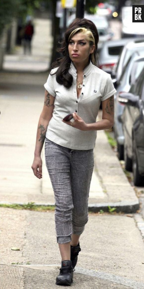 Última foto da cantora Amy Winehouse antes de morrer