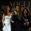 Marina Ruy Barbosa cantou ao lado de Preta Gil no Vogue Fashion's Night Out