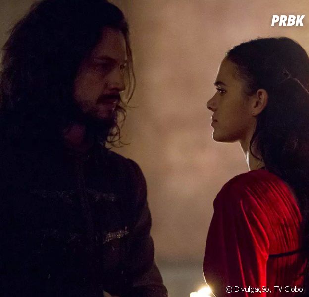 Em "Deus Salve o Rei", Afonso (Romulo Estrela) descobrirá que Catarina (Bruna Marquezine) não está grávida dele