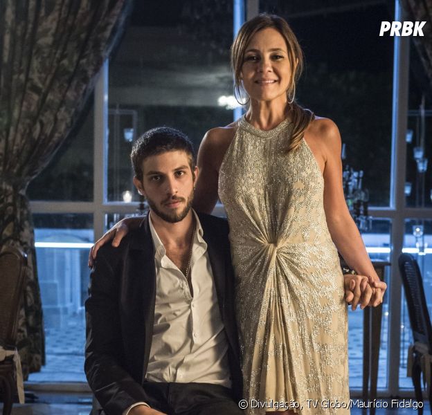 Em "Segundo Sol": Ícaro (Chay Suede) e Laureta (Adriana Esteves) passam a noite juntos, mais uma vez!