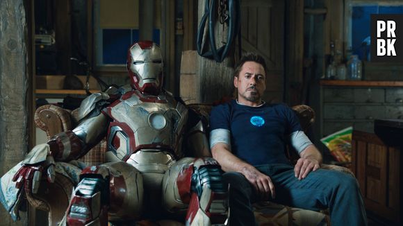 Robert Downey Jr. em cena de "Homem de Ferro 3"