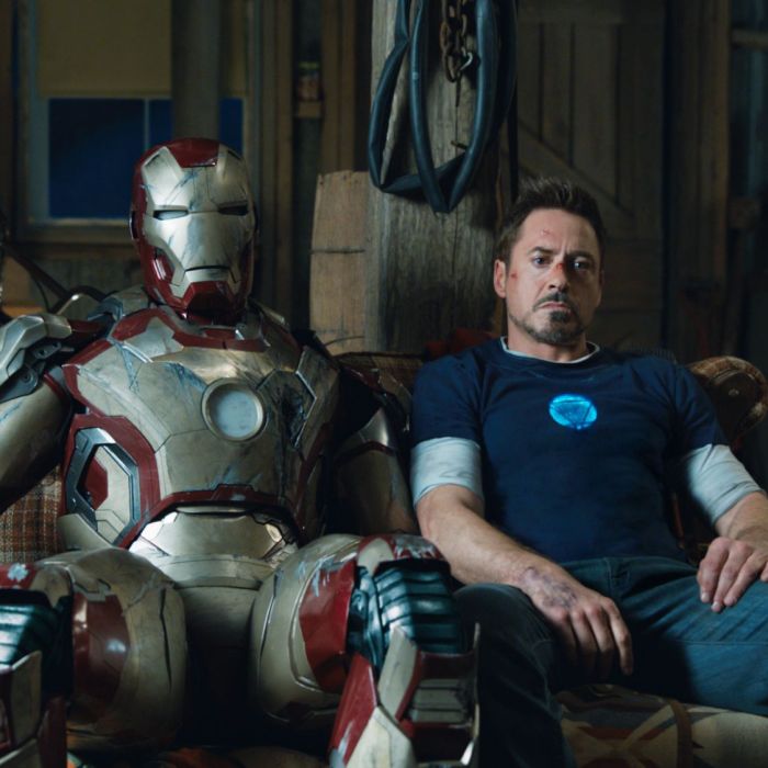 Robert Downey Jr. em cena de &quot;Homem de Ferro 3&quot;