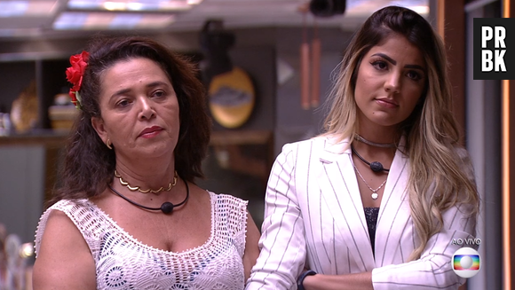 Menos votadas pelo público no Paredão, Tereza e Hariany disputaram os votos da casa no "BBB19"