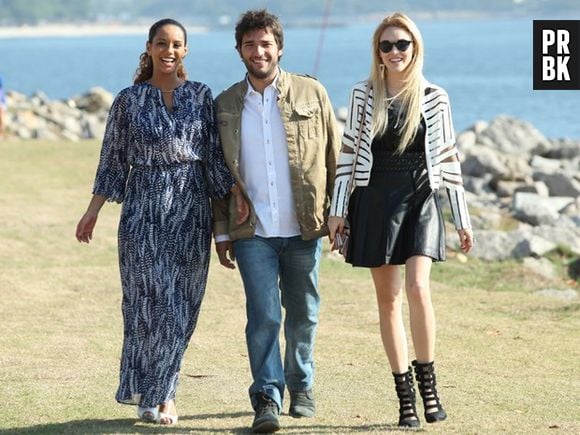 Humberto Carrão, Isabelle Drummond e Taís Araújo já estão rodando os desfechos de seus personagens, na novela "Geração Brasil"