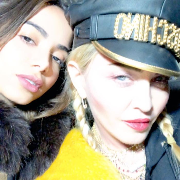 Anitta e Madonna também gravaram juntas mas música não tem data para ser lançada
