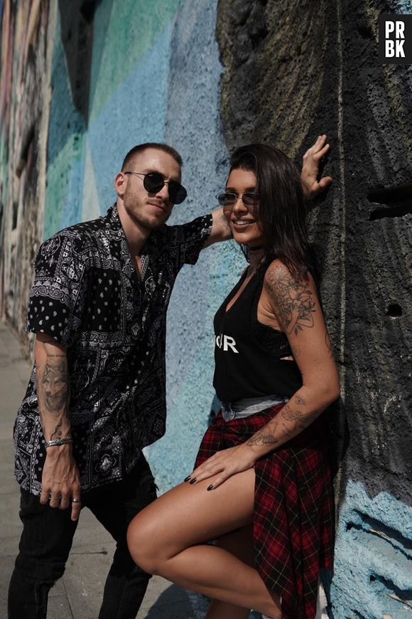 Lary e Dreicon gravam clipe de "Montanha-Russa" no Rio de Janeiro