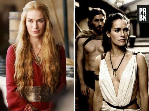 Lena Headey já foi esposa do Rei Leônidas, em 300, antes de ser Cersei Lannister