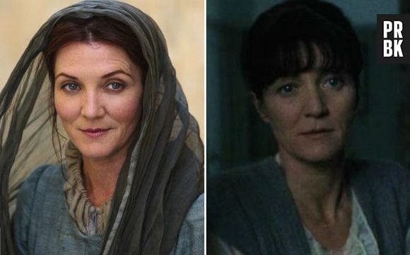 A matriarca dos Stark (Michelle Fairley) também já foi mãe da bruxinha Hermione, em Harry Potter