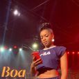 Além do "The Voice", IZA também está no comando do "Música Boa Ao Vivo" no canal Multishow