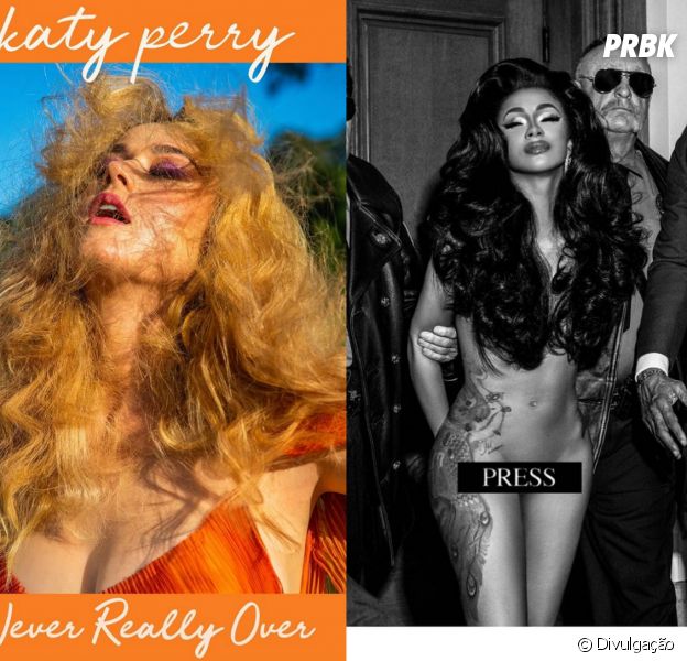 Katy Perry e Cardi B estão de música nova! Vem ouvir "Never Really Over" e "Press"